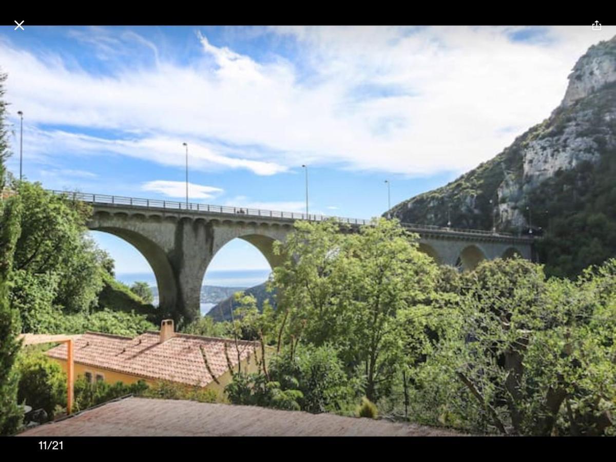Studio Pied Village Eze - Dans Villa Recente - Parking Gratuit Экстерьер фото