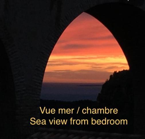 Studio Pied Village Eze - Dans Villa Recente - Parking Gratuit Экстерьер фото