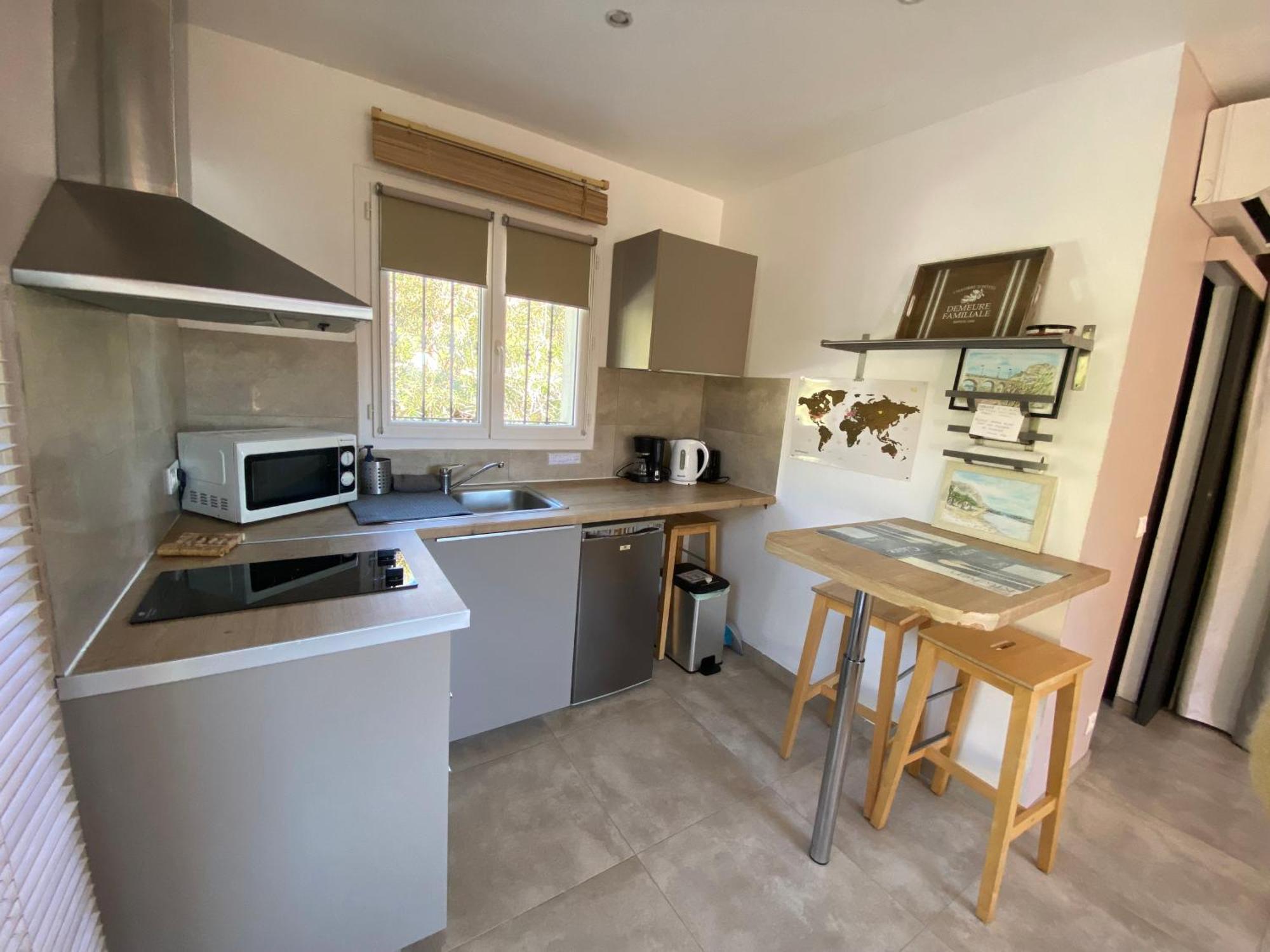 Studio Pied Village Eze - Dans Villa Recente - Parking Gratuit Экстерьер фото