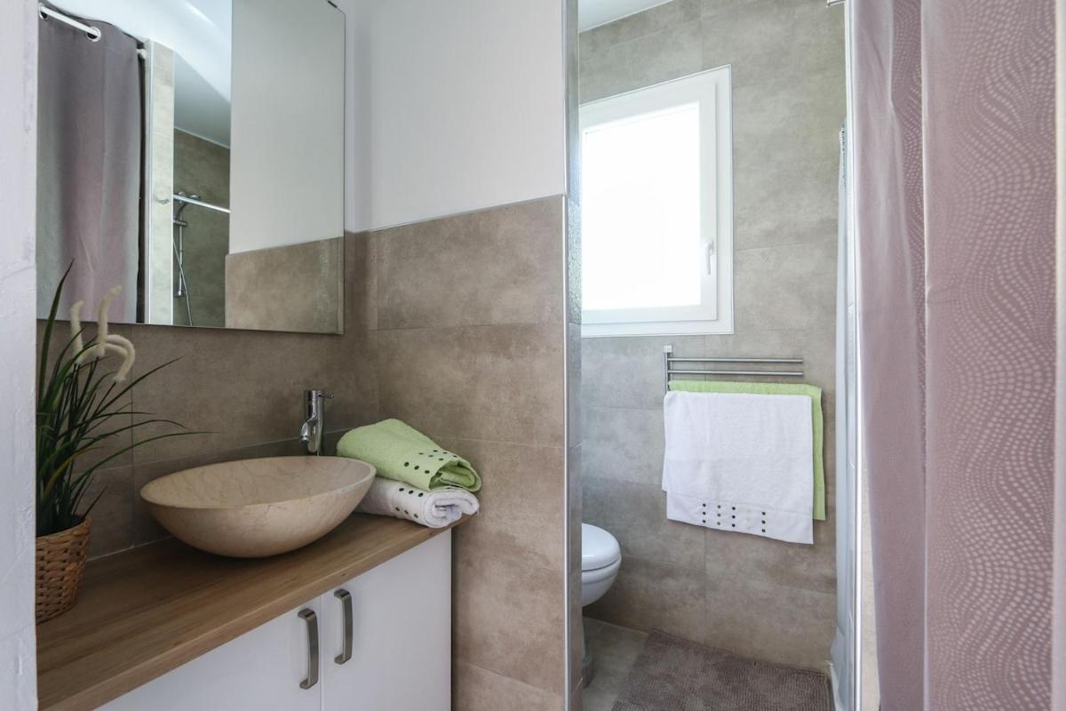 Studio Pied Village Eze - Dans Villa Recente - Parking Gratuit Экстерьер фото